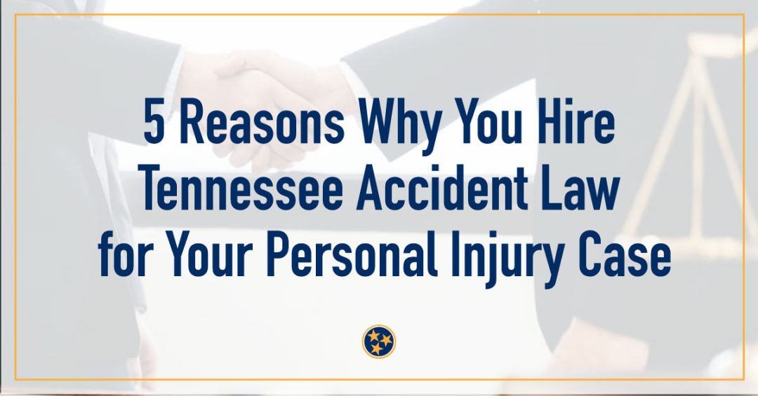 Franklin Personal Injury Lawyer 5 Reasons Why You Hire Tennessee Accident Law for Your Personal Injury Case When it comes to car accidents, the last thing you want to deal with is the stress and uncertainty of finding legal representation. That's why it's important to trust a Franklin personal injury lawyer who is experienced in handling car accident cases. Our team has the knowledge and resources necessary to fight for maximum compensation for your injuries and damages. We will handle all communication and negotiations with the insurance companies, allowing you to focus on recovering from the accident. Don't hesitate to contact us for a free consultation – Tennessee Accident Law is ready to be your advocate in this difficult time. Here are five reasons why you should hire Tennessee Accident Law to represent you in your personal injury case: #1. They Have Experience At Tennessee Accident Law, our Franklin personal injury lawyers have a wealth of experience under their belts. With over 20 years in the business, we have successfully helped countless clients receive the compensation they deserve for their injuries. Our thorough understanding of the law allows us to craft strong and effective arguments on your behalf. We work diligently to ensure that you receive fair compensation for any medical expenses, lost wages, and pain and suffering resulting from your accident. Put your trust in our experienced team at Tennessee Accident Law to fight for your rights and get the justice you deserve. #2. They Know the System As a Franklin personal injury lawyer, I have extensive knowledge and experience navigating the ins and outs of the insurance system. I make it my priority to focus on obtaining the coverage and compensation my clients deserve. By hiring a knowledgeable and experienced attorney, you can rest assured that your case is in capable hands. My team and I stay up to date on current insurance laws and regulations to ensure we have all the necessary tools for success. We work diligently with insurance companies to negotiate the best possible outcome for our clients. If a fair settlement cannot be reached, we are ready and willing to take your case to court. Hiring a Franklin personal injury lawyer puts an expert in your corner, giving you the best chance at receiving proper coverage for your injuries and damages. #3. They Are Compassionate When dealing with the aftermath of an accident, it's important to have a Franklin personal injury lawyer who will prioritize your well-being. The attorneys at Tennessee Accident Law understand that this is a difficult time for you and will handle your case with care and compassion. We are dedicated to providing personalized attention and never take advantage of our clients' circumstances. With us, you can trust that we will treat you with the respect you deserve while fighting to win the compensation you need. Contact our firm today for a free consultation. #4. They Offer Free Consultations As a Franklin personal injury lawyer, we understand the importance of finding the right attorney for your case. That is why we offer free consultations to potential clients. This no-pressure, no-obligation meeting allows us to get to know each other and discuss the details of your case. It also allows you to determine if you feel comfortable and confident in our abilities as your legal representative. Contact us today to schedule your free consultation and learn more about how we can help with your personal injury case. #5. They Have a Success Rate As a Franklin personal injury lawyer, our success rate speaks for itself. We have a proven track record of winning cases and obtaining the best possible results for our clients. Plus, our contingency fee structure means you won't owe us anything if we don't win your case. When it comes to finding representation for your personal injury claim, experience, and results matter. Choose a firm with a history of success and the resources to fight for you, like ours. Don't hesitate to contact us for a free consultation to discuss your case and see how we can help. Conclusion: These are just five of the many reasons why you should consider hiring Tennessee Accident Law to represent you in your personal injury case. If you've been in an accident, don't wait, call us today for a free consultation!